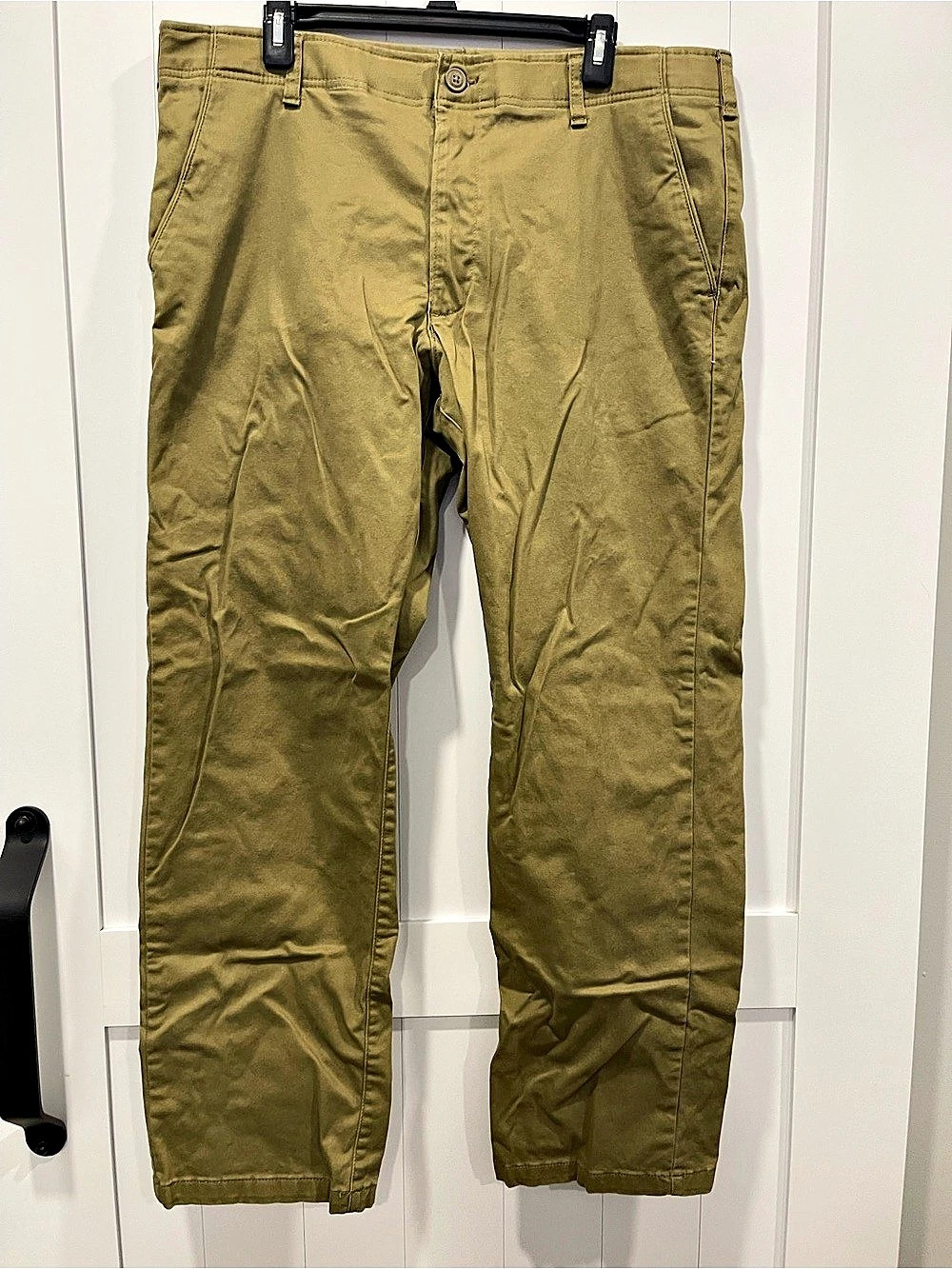 Lee Extreme Motion Regular Straight Leg Pants Waist 42x32 in Green